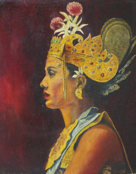 Hellen Bisson Barnett Oil Painting